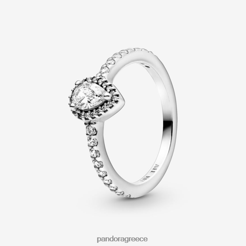 ασήμι στερλίνα αξεσουάρ Pandora κλασικό δαχτυλίδι φωτοστέφανου 4JZJZH528