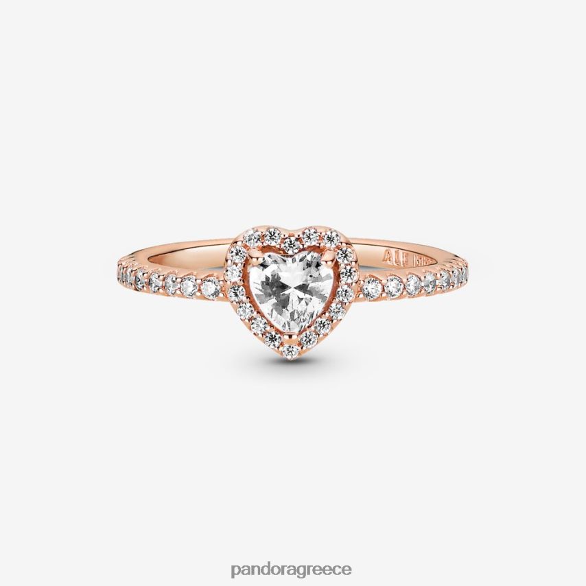 τυπικό χρώμα αξεσουάρ Pandora απελπιστικό ρομαντικό σετ δαχτυλιδιού υπόσχεσης 4JZJZH513