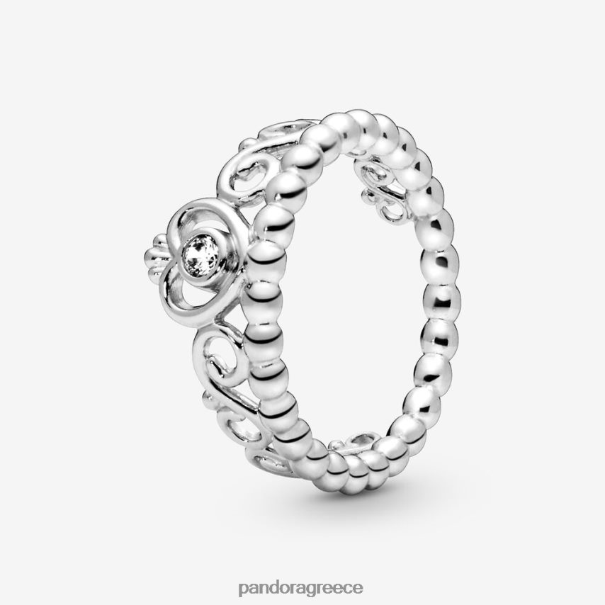 ασήμι στερλίνα αξεσουάρ Pandora δαχτυλίδι στέμμα πριγκίπισσας τιάρα 4JZJZH516