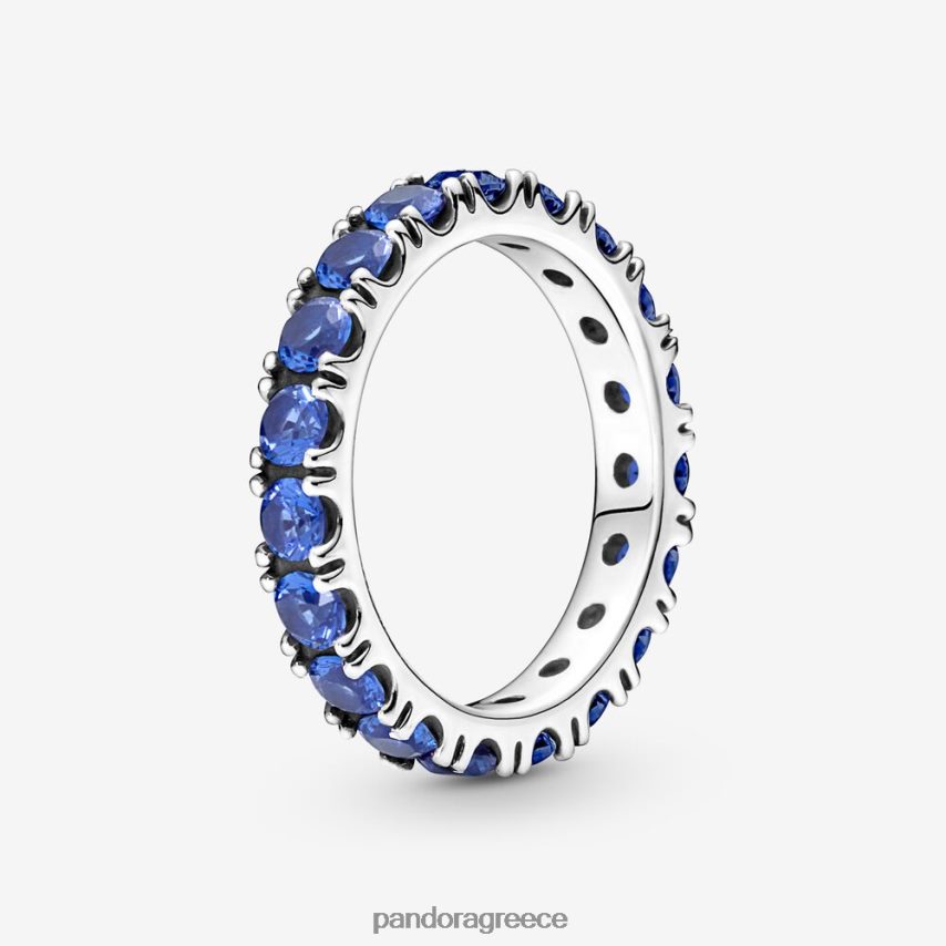 ασήμι στερλίνα αξεσουάρ Pandora αφρώδη σειρά αιωνιότητα δαχτυλίδι 4JZJZH659
