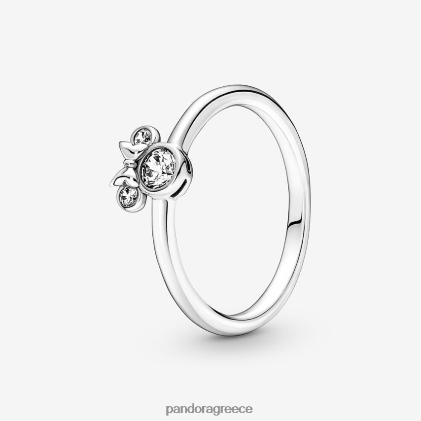 ασήμι στερλίνα αξεσουάρ Pandora Αφρώδης δαχτυλίδι κεφαλιού της disney minnie mouse 4JZJZH685