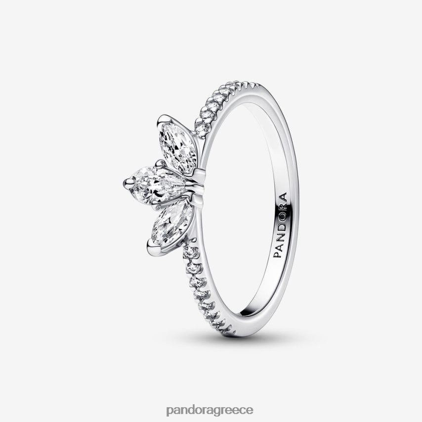 ασήμι στερλίνα αξεσουάρ Pandora αστραφτερό δαχτυλίδι συστάδας βοτάνων 4JZJZH602