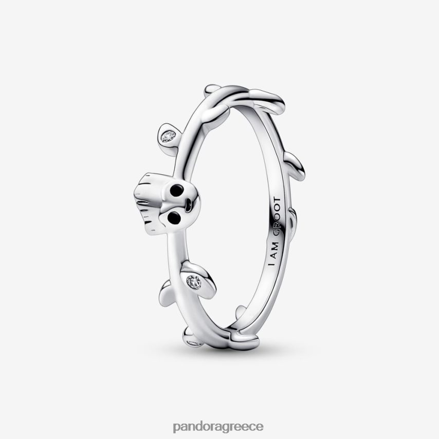ασήμι στερλίνα αξεσουάρ Pandora marvel guardians of the galaxy groot leaf δαχτυλίδι 4JZJZH566