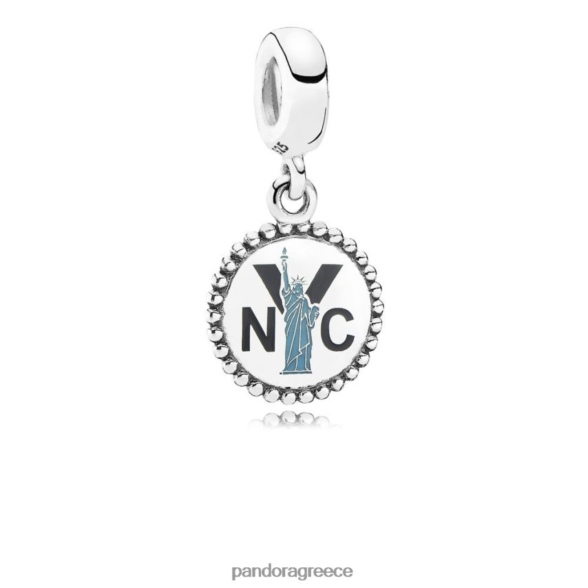 ασήμι στερλίνα αξεσουάρ Pandora άγαλμα της ελευθερίας κουνιέμαι γοητεία 4JZJZH294