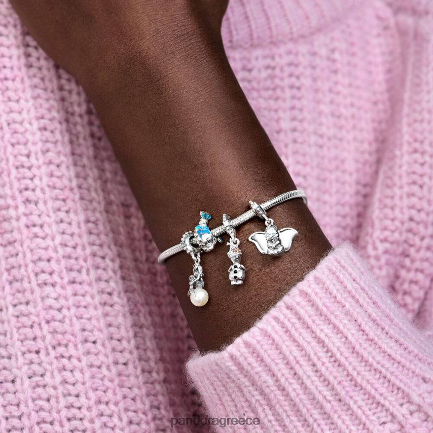 ασήμι στερλίνα αξεσουάρ Pandora disney frozen olaf dangle γούρι 4JZJZH212