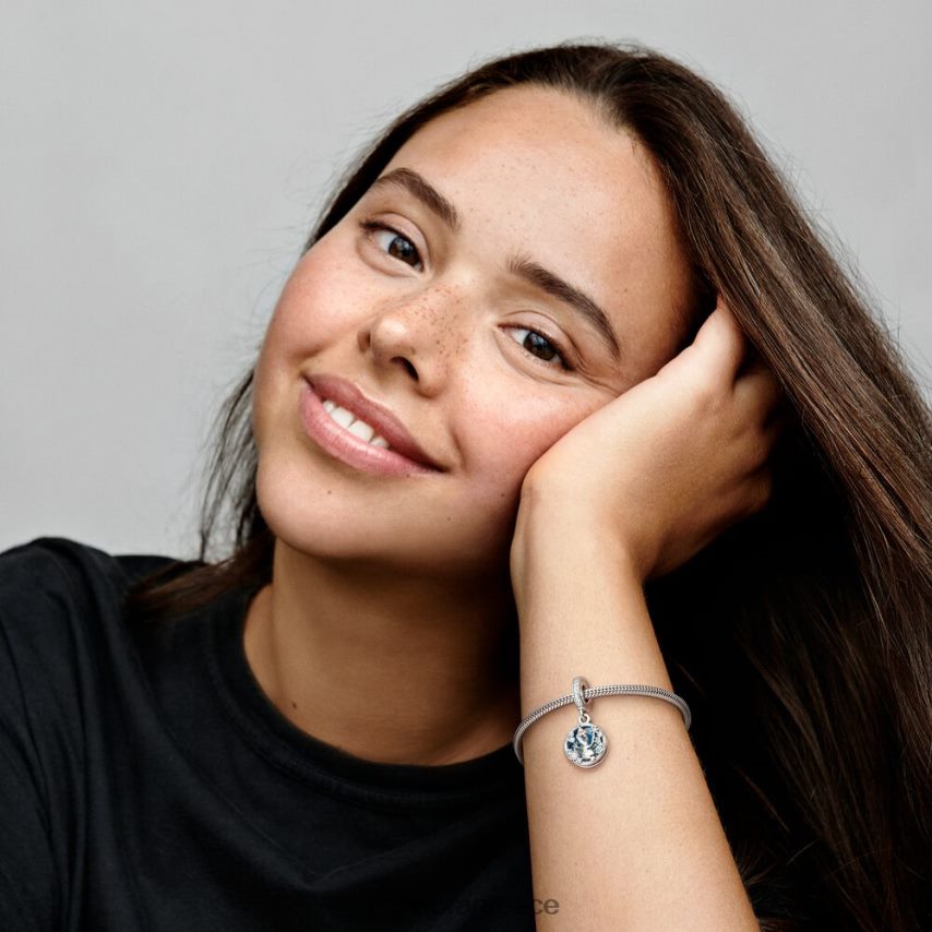 ασήμι στερλίνα αξεσουάρ Pandora disney παγωμένο χιόνι olaf διπλό κρέμεται γούρι 4JZJZH291