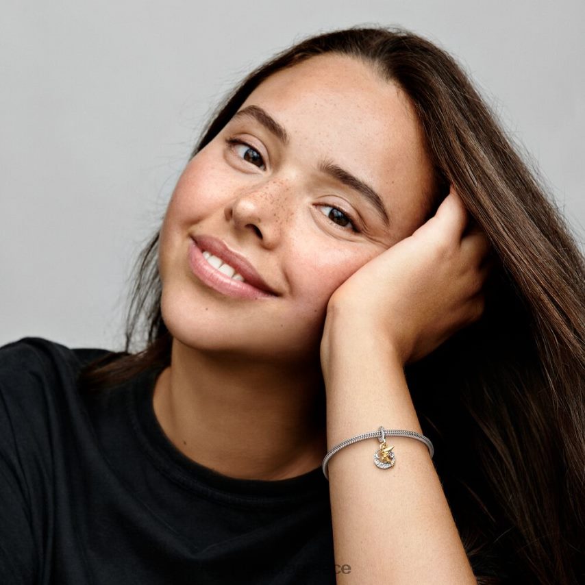 διχρωμία αξεσουάρ Pandora disney tinker bell ουράνια νυχτερινή κρέμεται γούρι 4JZJZH96