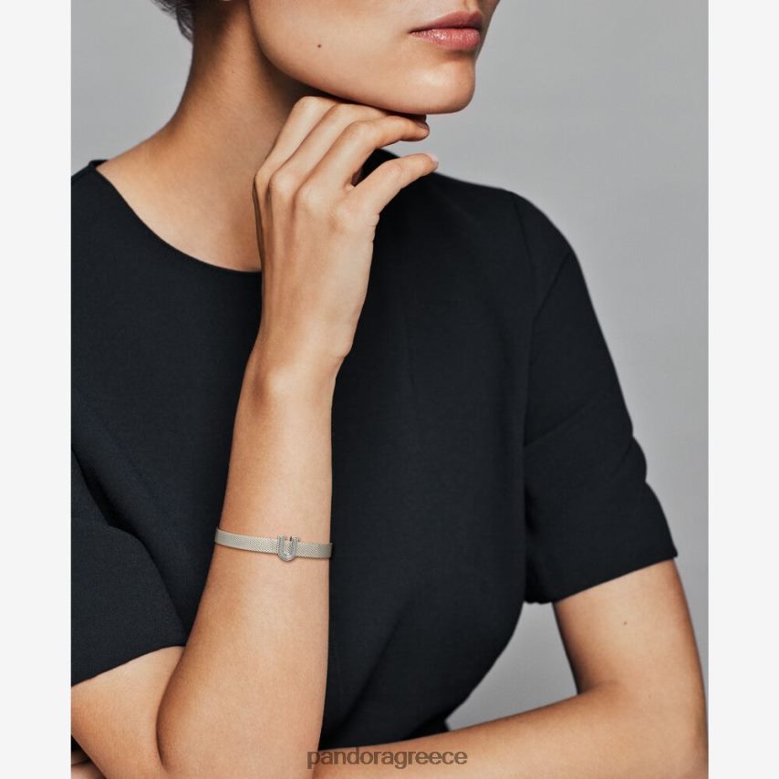 ασήμι στερλίνα αξεσουάρ Pandora αντανακλάσεις επιστολή u κλιπ γούρι 4JZJZH40