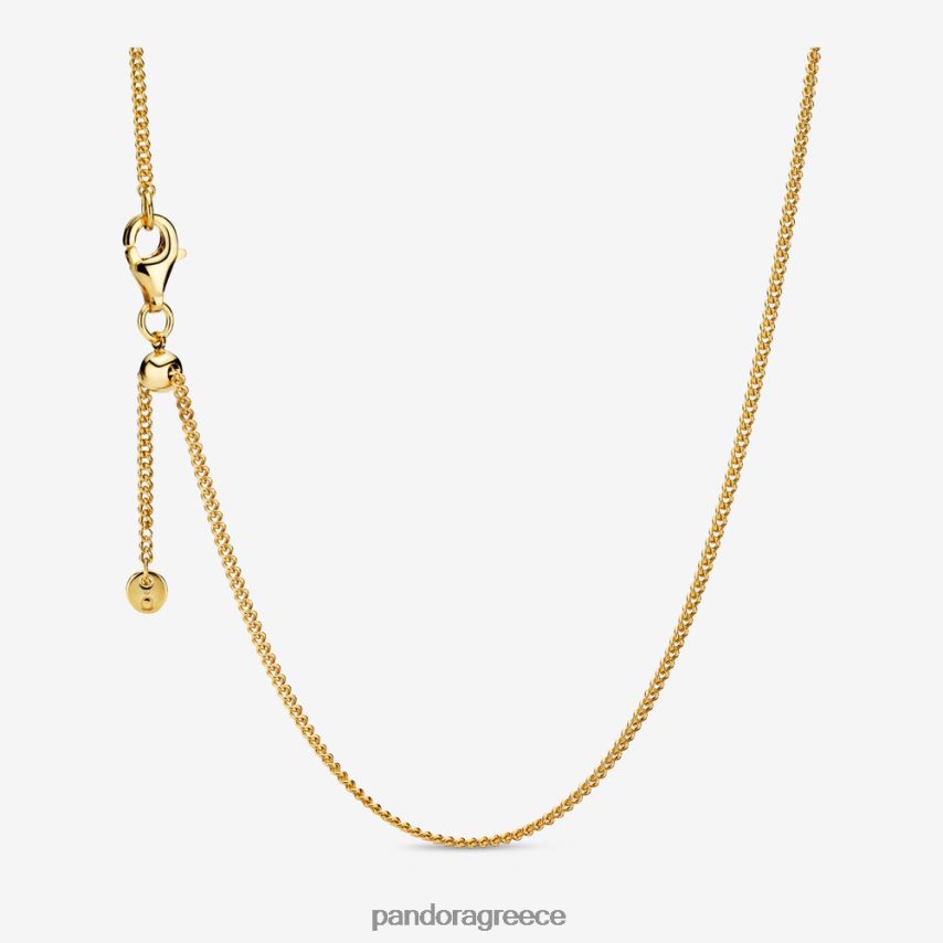 επίχρυσο αξεσουάρ Pandora κολιέ με αλυσίδα 4JZJZH701
