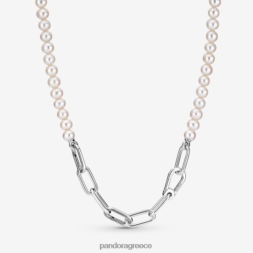 ασήμι στερλίνα αξεσουάρ Pandora κολιέ με μαργαριτάρι με επεξεργασία γλυκού νερού 4JZJZH720