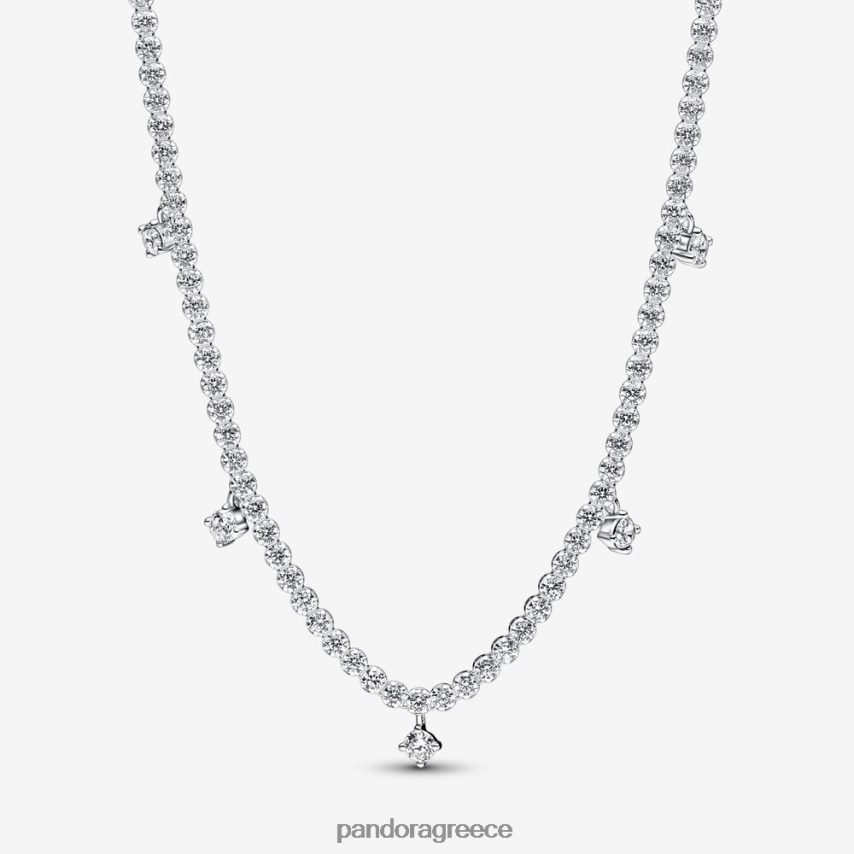 ασήμι στερλίνα αξεσουάρ Pandora λαμπερό κολιέ σταγόνας 4JZJZH723