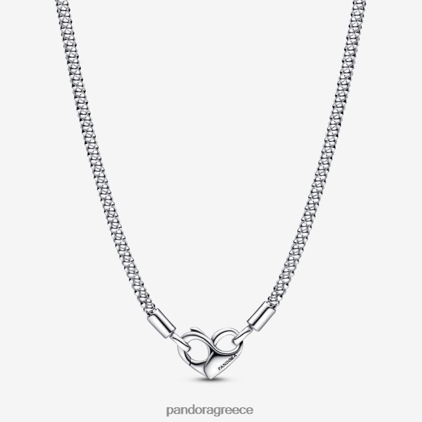 ασήμι στερλίνα αξεσουάρ Pandora Στιγμές καρφωτό κολιέ αλυσίδα 4JZJZH729