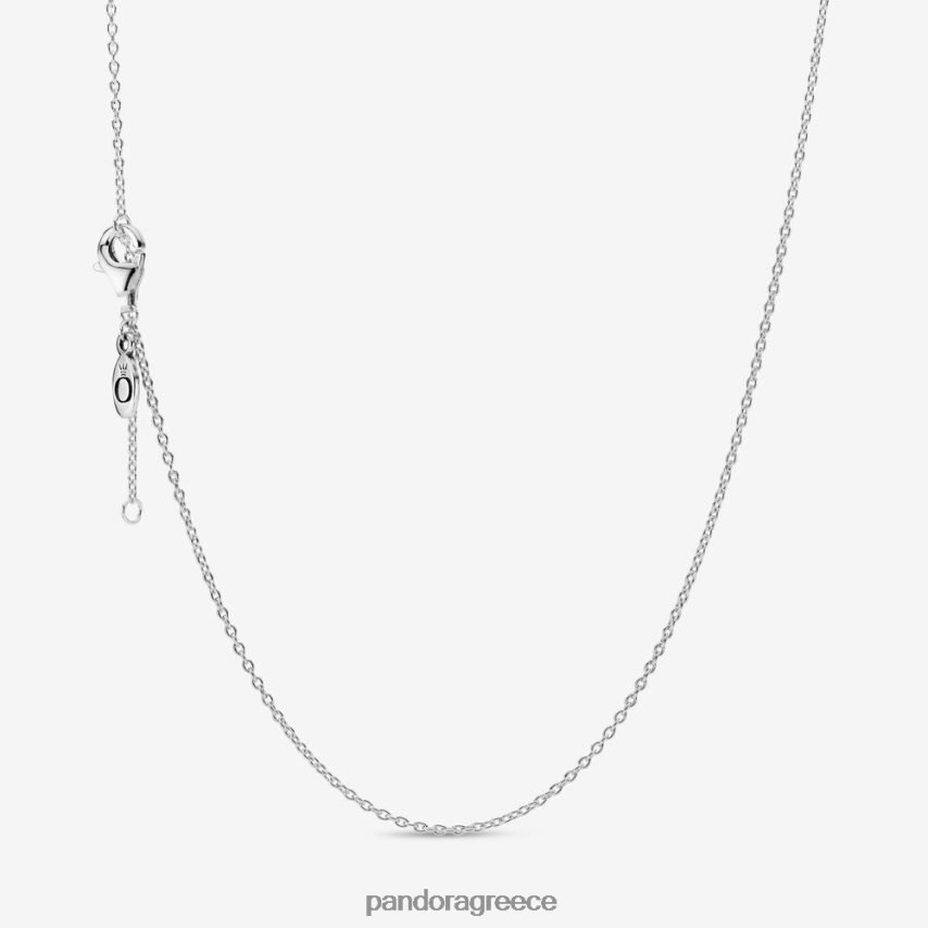 ασήμι στερλίνα αξεσουάρ Pandora κλασικό κολιέ με αλυσίδα καλωδίων 4JZJZH733