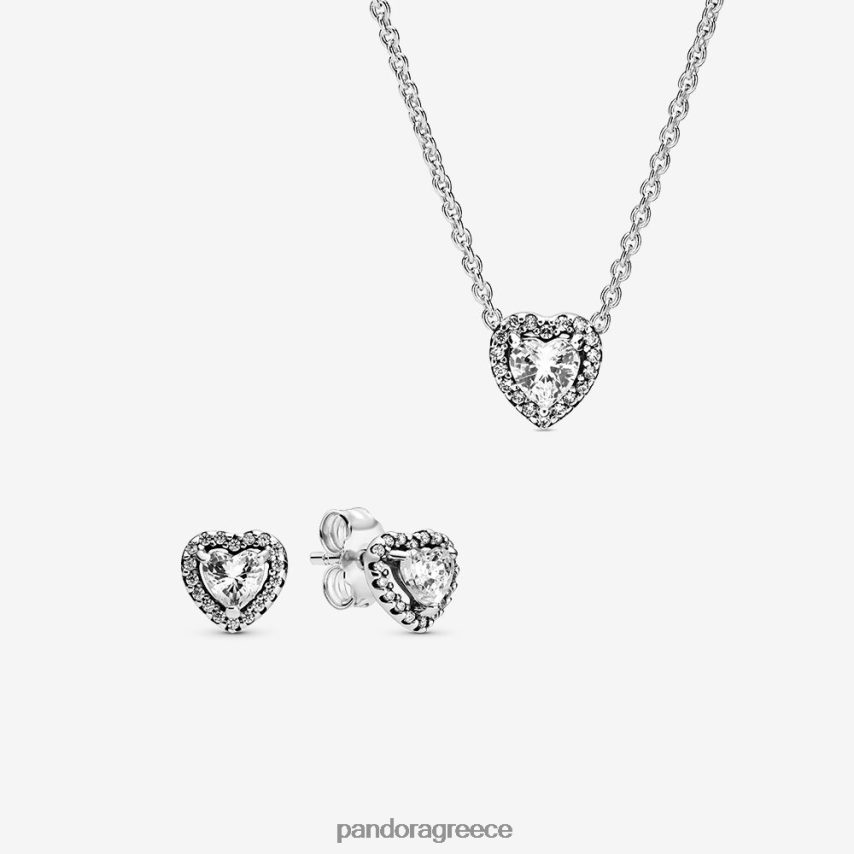 τυπικό χρώμα αξεσουάρ Pandora καρδιά σε καρδιά σύνολο 4JZJZH751