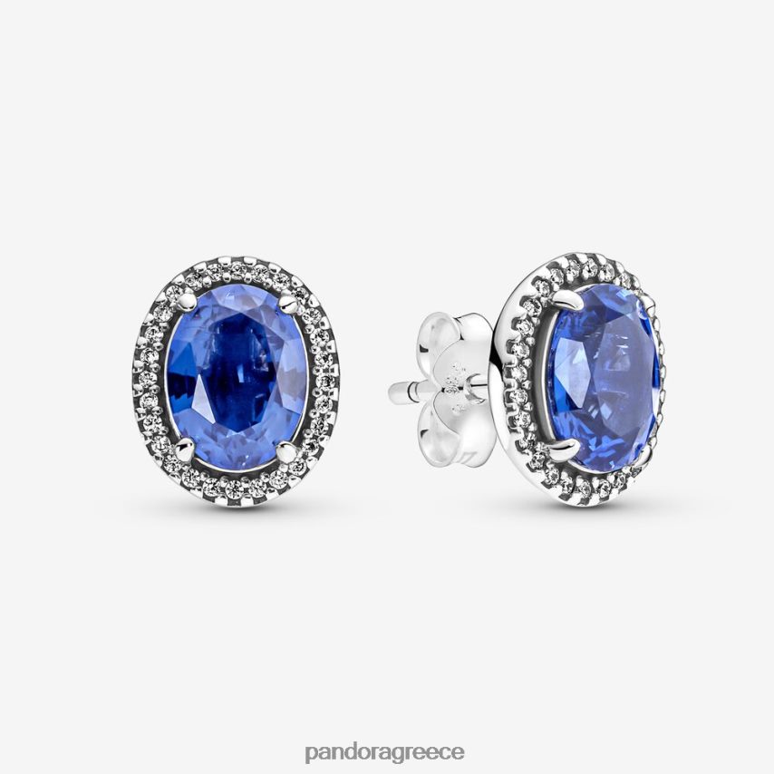 ασήμι στερλίνα αξεσουάρ Pandora αφρώδη statement σκουλαρίκια σκουλαρίκια halo 4JZJZH929