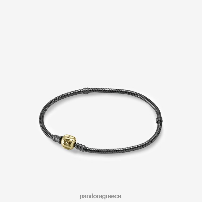 τυπικό χρώμα αξεσουάρ Pandora βραχιόλι βόδι 14k snap 6.7 4JZJZH413
