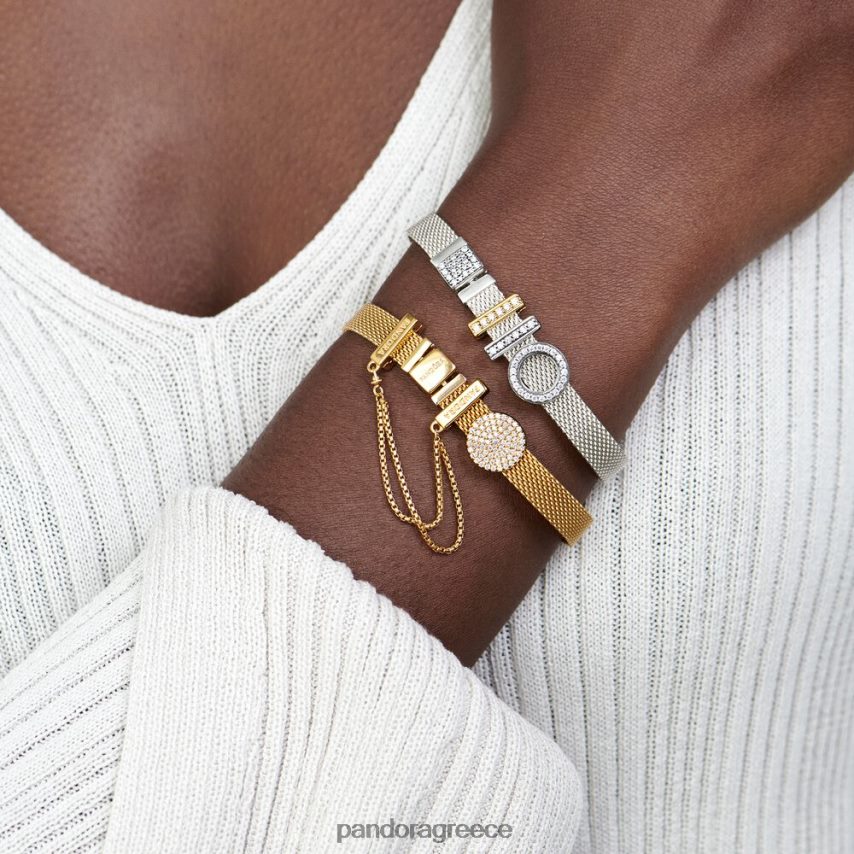 ασήμι στερλίνα αξεσουάρ Pandora αντανακλαστικά αφρώδη κούμπωμα βραχιόλι 4JZJZH355