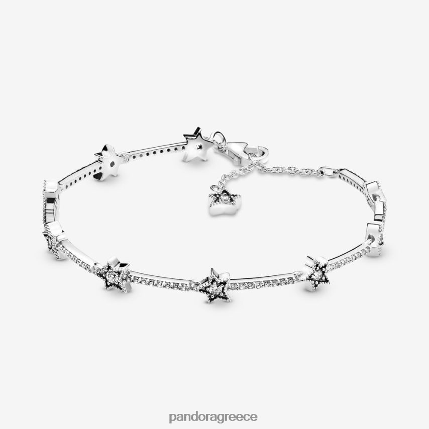 ασήμι στερλίνα αξεσουάρ Pandora βραχιόλι ουράνια αστέρια 4JZJZH466