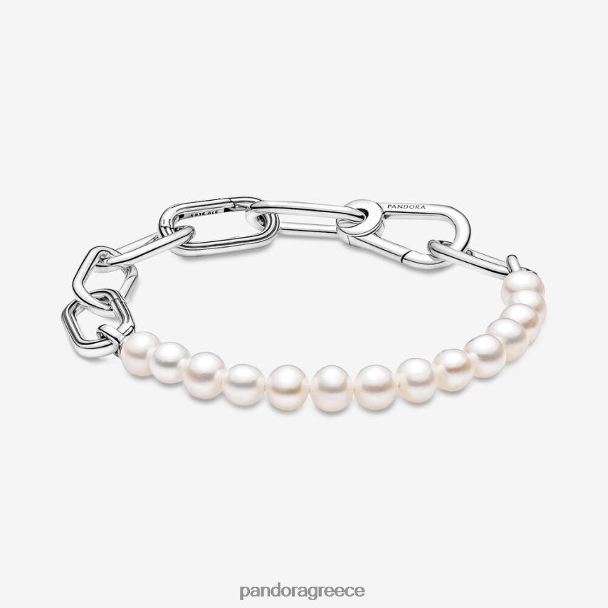 ασήμι στερλίνα αξεσουάρ Pandora Βραχιόλι με μαργαριτάρια με επεξεργασία γλυκού νερού 4JZJZH480