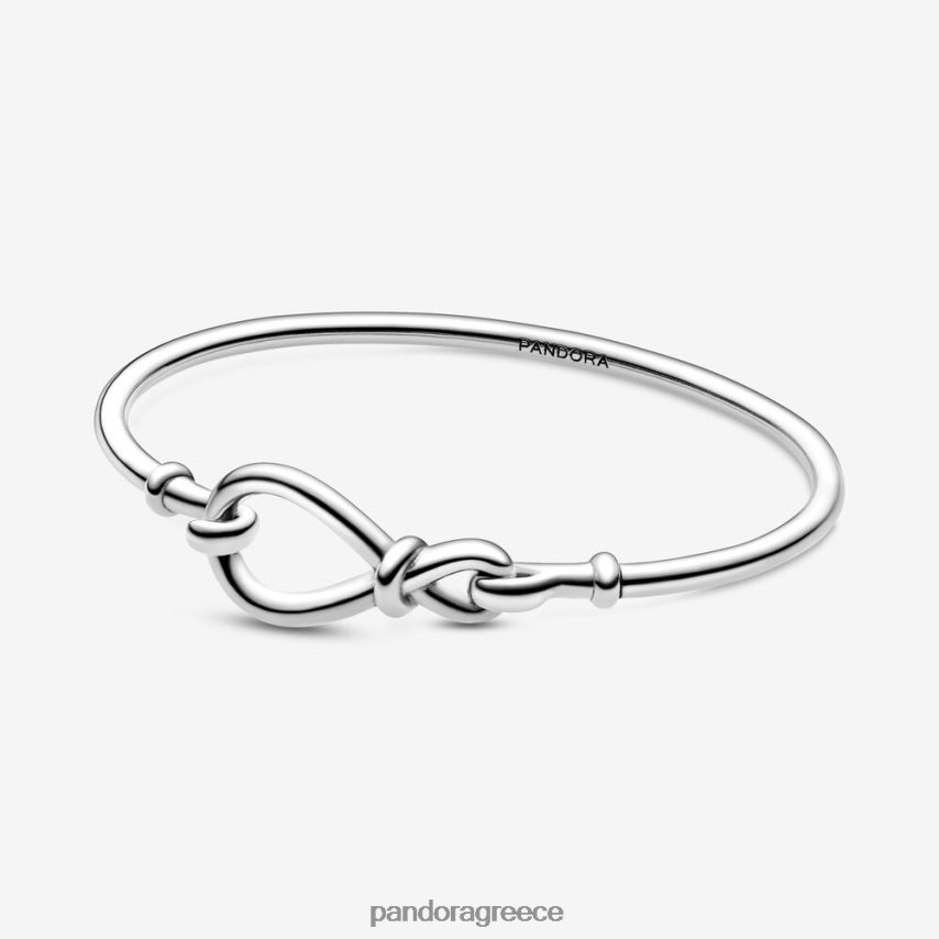 ασήμι στερλίνα αξεσουάρ Pandora βραχιόλι με κόμπο άπειρου 4JZJZH445